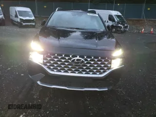 2022 Hyundai Santa Fe Hybrid Blue with VIN KM8S2DA11NU057188, listed as a Copart auction lot 80759324 with 37,348 mi miles and Salvage Title. Bid and sale history available at carsss.com. Image 5.
