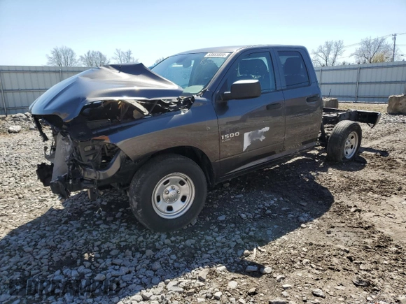 2019 Ram 1500 Classic Tradesman with VIN 1C6RR6FG3KS628380, listed as a Copart auction lot 53665855 with 0 mi miles and Clean Title. Bid and sale history available at carsss.com. Image 1.