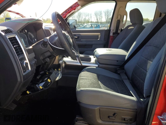 2018 Ram 1500 Big Horn z VIN 1C6RR7GTXJS237243, wystawiony jako Copart lot #53097185 z przebiegiem 153 010 mil mil oraz Szkoda całkowita • Salvage title. Historia ofert i sprzedaży dostępna na DreamBid. Obrazek 7.