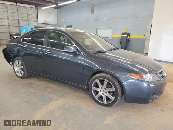 2005 Acura TSX with VIN JH4CL96925C015294, listed as a Copart auction lot 46706735 with 162,900 mi miles and Salvage Title. Bid and sale history available at carsss.com. Image 4.