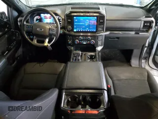 2021 Ford F-150 XL with VIN 1FTFW1E57MKD13897, listed as a Copart auction lot 58760955 with 95,047 mi miles and Salvage title. Bid and sale history available at DreamBid. Image 8.