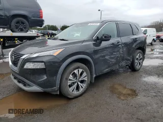 2021 Nissan Rogue SV z VIN 5N1AT3BB0MC786734, wystawiony jako Copart lot #48781025 z przebiegiem 43 953 mil mil oraz Szkoda całkowita • Salvage title. Historia ofert i sprzedaży dostępna na DreamBid. Obrazek 1.