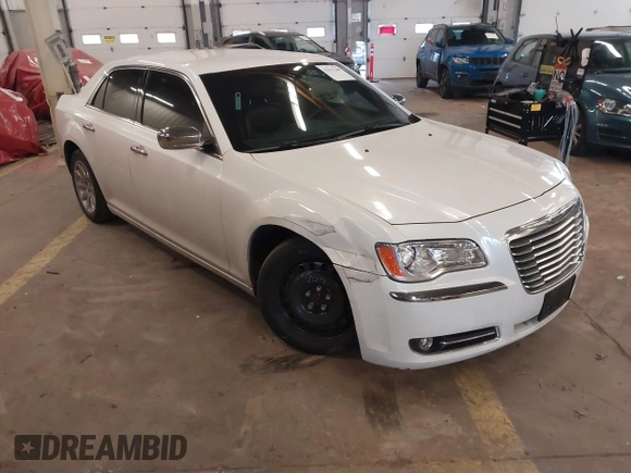 2012 Chrysler 300 Limited with VIN 2C3CCACG3CH278110, listed as a IAAI auction lot 41611240 with 110,431 mi miles. Bid and sale history available at carsss.com. Image 1.