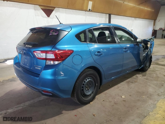2017 Subaru Impreza with VIN 4S3GTAA64H1716565, listed as a Copart auction lot 82158524 with 0 mi miles and Salvage Title. Bid and sale history available at carsss.com. Image 4.