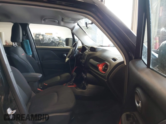 2016 Jeep Renegade Trailhawk with VIN ZACCJBCT9GPC83188, listed as a IAAI auction lot 42565945 with 111,712 mi miles and . Bid and sale history available at DreamBid. Image 5.