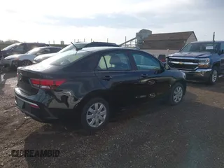 2021 Kia Rio LX with VIN 3KPA24AD3ME430657, listed as a IAAI auction lot 41903102 with 29,473 mi miles and . Bid and sale history available at DreamBid. Image 4.