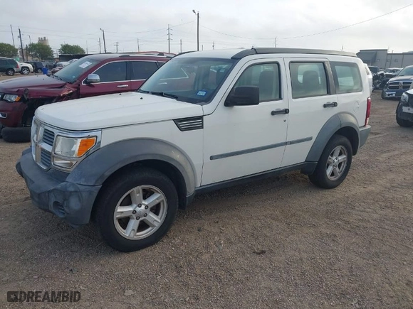 2007 Dodge Nitro SXT with VIN 1D8GT28K37W733045, listed as a IAAI auction lot 41965630 with 210,679 mi miles. Bid and sale history available at carsss.com. Image 2.