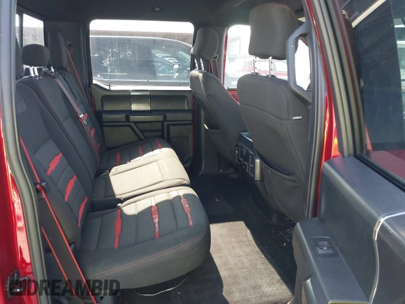 2017 Ford F-150 XL with VIN 1FTEW1EF5HFB09666, listed as a IAAI auction lot 41697476 with 180,676 mi miles. Bid and sale history available at carsss.com. Image 8.