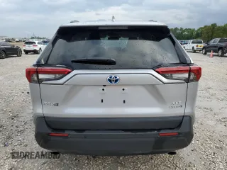 2024 Toyota RAV4 Hybrid XLE Premium with VIN 4T3B6RFV8RU162725, listed as a Copart auction lot 53995045 with 7,293 mi miles and Salvage Title. Bid and sale history available at carsss.com. Image 6.