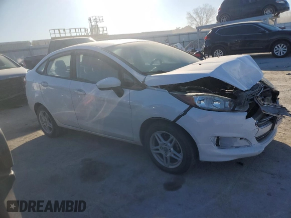 2019 Ford Fiesta SE with VIN 3FADP4BJ3KM132377, listed as a Copart auction lot 89358005 with 40,042 mi miles and Salvage Title. Bid and sale history available at carsss.com. Image 4.