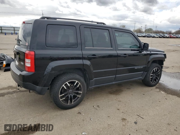 2014 Jeep Patriot Latitude with VIN 1C4NJRFB4ED689363, listed as a Copart auction lot 51185125 with 132,340 mi miles and Salvage Title. Bid and sale history available at carsss.com. Image 3.