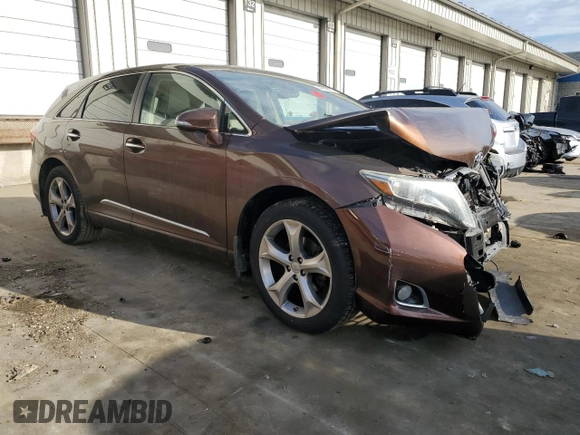 2013 Toyota Venza LE with VIN 4T3BK3BB4DU081587, listed as a Copart auction lot 46638185 with 166,002 mi miles and Salvage Title. Bid and sale history available at DreamBid. Image 4.