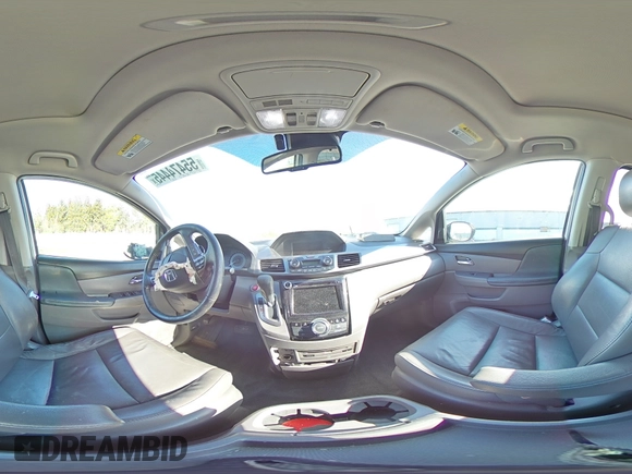 2016 Honda Odyssey Touring Elite with VIN 5FNRL5H90GB007492, listed as a Copart auction lot 55474445 with Not Provided miles and Salvage Title. Bid and sale history available at DreamBid. Image 16.