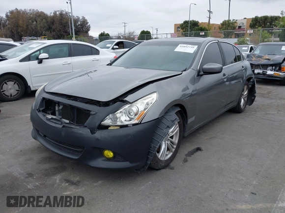 2013 Infiniti G37 Sedan Journey with VIN JN1CV6AP9DM721707, listed as a IAAI auction lot 41892739 with Not Provided miles. Bid and sale history available at carsss.com. Image 17.