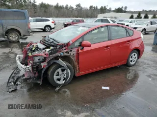 2014 Toyota Prius Four with VIN JTDKN3DU8E1744231, listed as a Copart auction lot 88603875 with 51,853 mi miles and Salvage title. Bid and sale history available at DreamBid. Image 1.