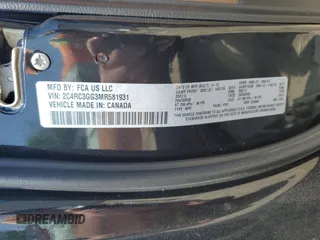 2021 Chrysler Pacifica Limited z VIN 2C4RC3GG3MR581931, wystawiony jako Copart lot #59313964 z przebiegiem 17 mil mil oraz Szkoda całkowita • Salvage title. Historia ofert i sprzedaży dostępna na DreamBid. Obrazek 13.