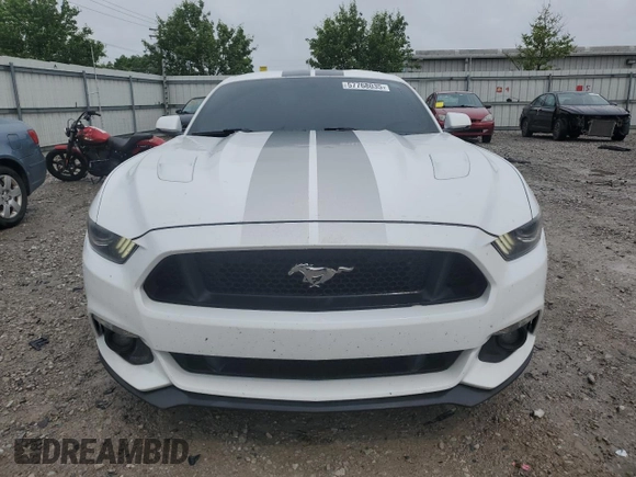 2017 Ford Mustang GT with VIN 1FA6P8CF9H5316263, listed as a Copart auction lot 57768035 with 112,936 mi miles and Salvage title. Bid and sale history available at DreamBid. Image 5.
