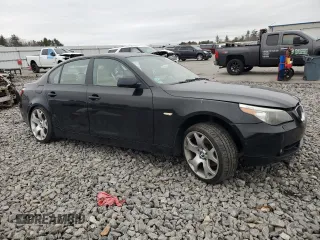 2006 BMW 5 Series 530xi with VIN WBANF73596CC34522, listed as a Copart auction lot 84189884 with Not Provided miles and Salvage Title. Bid and sale history available at DreamBid. Image 4.