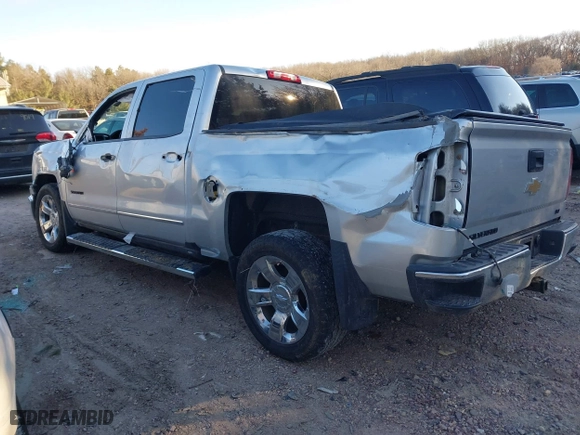 2014 Chevrolet Silverado 1500 LTZ with VIN 3GCUKSEC3EG368489, listed as a IAAI auction lot 41248448 with 191,019 mi miles. Bid and sale history available at carsss.com. Image 3.