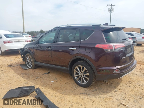 2016 Toyota RAV4 Limited with VIN 2T3DFREV3GW473602, listed as a IAAI auction lot 41801776 with 88,761 mi miles and . Bid and sale history available at DreamBid. Image 3.