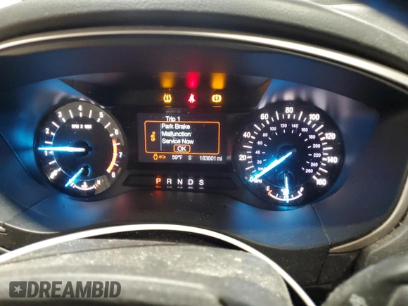 2016 Ford Fusion SE z VIN 3FA6P0H72GR144429, wystawiony jako Copart lot #59291935 z przebiegiem 183 601 mil mil oraz Szkoda całkowita • Salvage title. Historia ofert i sprzedaży dostępna na DreamBid. Obrazek 9.