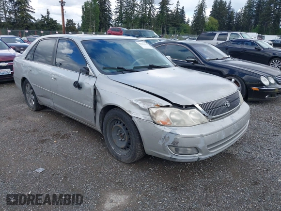 2001 Toyota Avalon XL with VIN 4T1BF28B21U128321, listed as a IAAI auction lot 42229476 with 258,769 mi miles and . Bid and sale history available at DreamBid. Image 1.