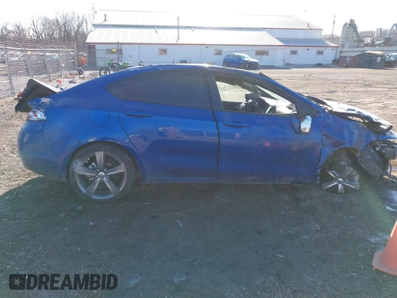 2014 Dodge Dart GT with VIN 1C3CDFEB4ED683310, listed as a IAAI auction lot 41370122 with 81,008 mi miles. Bid and sale history available at carsss.com. Image 5.