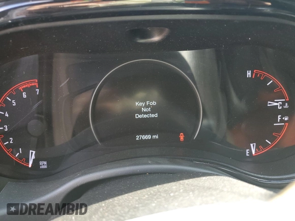 2021 Dodge Durango R/T z VIN 1C4SDJCT7MC885844, wystawiony jako Copart lot #51383345 z przebiegiem 27 669 mil mil oraz Szkoda całkowita • Salvage title. Historia ofert i sprzedaży dostępna na DreamBid. Obrazek 9.