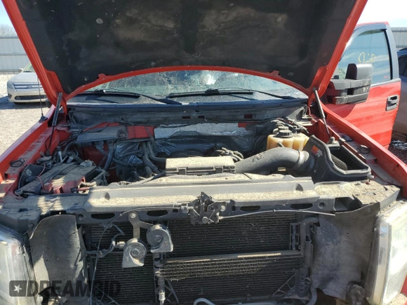 2012 Ford F-150 XL with VIN 1FTFX1EFXCFB15442, listed as a Copart auction lot 46424915 with Not provided miles and Salvage title. Bid and sale history available at DreamBid. Image 12.