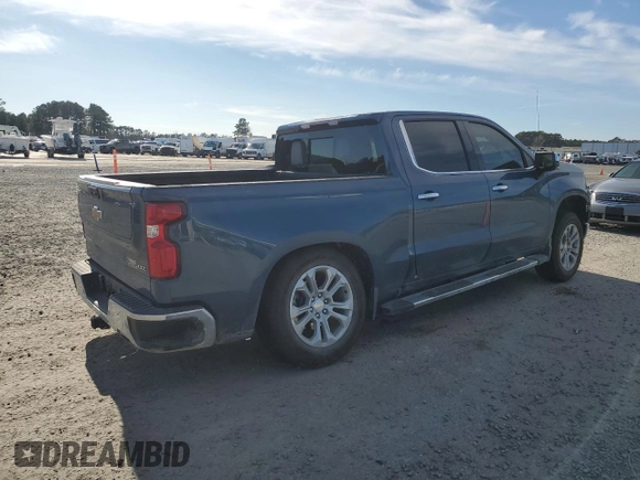 2024 Chevrolet Silverado 1500 LTZ with VIN 2GCUDGED6R1159035, listed as a Copart auction lot 87375594 with 30,331 mi miles and Salvage Title. Bid and sale history available at DreamBid. Image 3.