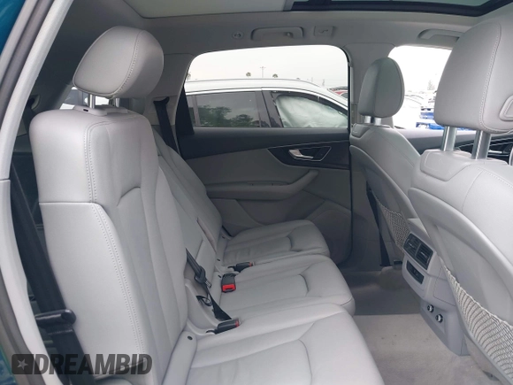 2019 Audi Q7 Premium with VIN WA1AAAF70KD006253, listed as a IAAI auction lot 42360114 with 19,448 mi miles and . Bid and sale history available at DreamBid. Image 8.