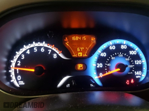 2010 Nissan Cube S z VIN JN8AZ2KR7AT162486, wystawiony jako Copart lot #46633255 z przebiegiem 168 415 mil mil oraz Nie do naprawy • Non repairable. Historia ofert i sprzedaży dostępna na DreamBid. Obrazek 9.