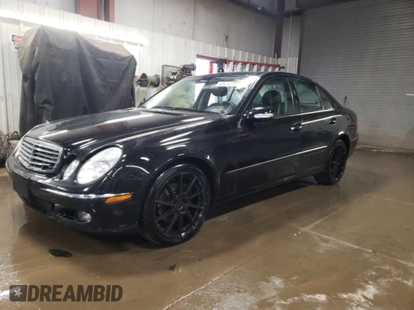 2006 Mercedes-Benz E-Class 3.5L with VIN WDBUF87J86X183384, listed as a Copart auction lot 48248595 with 156,820 mi miles and Salvage Title. Bid and sale history available at carsss.com. Image 1.