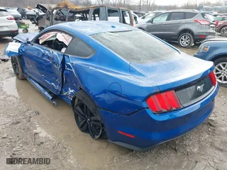 2017 Ford Mustang EcoBoost with VIN 1FA6P8TH6H5333068, listed as a IAAI auction lot 41665719 with 72,181 mi miles. Bid and sale history available at carsss.com. Image 3.