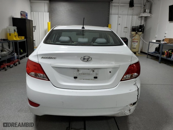 2017 Hyundai Accent SE with VIN KMHCT4AE0HU222351, listed as a Copart auction lot 50239335 with 121,844 mi miles and Clean Title. Bid and sale history available at carsss.com. Image 6.