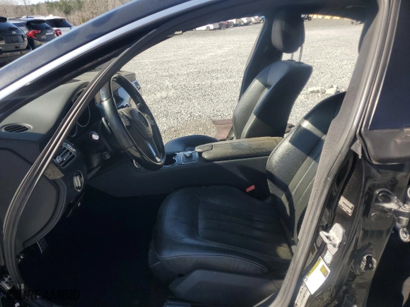 2014 Mercedes-Benz CLS-Class CLS 550 with VIN WDDLJ7DB1EA131573, listed as a Copart auction lot 43914645 with 0 mi miles and Salvage Title. Bid and sale history available at carsss.com. Image 7.