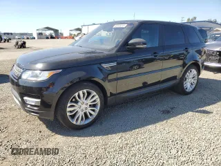 2016 Land Rover Range Rover Sport V6 Diesel HSE with VIN SALWR2KF6GA548112, listed as a Copart auction lot 46503215 with 152,016 mi miles and Clean Title. Bid and sale history available at carsss.com. Image 1.