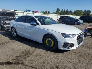 2021 Audi S4 Premium Plus with VIN WAUB4AF49MA014683, listed as a Copart auction lot 71065264 with 8,540 mi miles and Salvage Title. Bid and sale history available at carsss.com. Image 4.