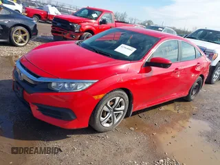 2016 Honda Civic Sedan LX with VIN 2HGFC2F52GH532423, listed as a IAAI auction lot 41964003 with 149,807 mi miles. Bid and sale history available at carsss.com. Image 2.