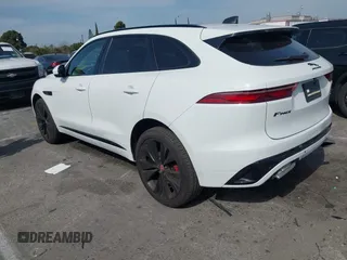2023 Jaguar F-Pace R-Dynamic S with VIN SADCT2FUXPA711966, listed as a IAAI auction lot 41607014 with 18,872 mi miles and . Bid and sale history available at DreamBid. Image 3.