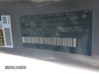 2020 Toyota Sienna XLE z VIN 5TDDZ3DC3LS236382, wystawiony jako Copart lot #57954705 z przebiegiem 69 761 mil mil oraz Szkoda całkowita • Salvage title. Historia ofert i sprzedaży dostępna na DreamBid. Obrazek 13.