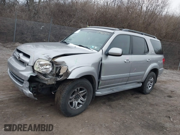 2005 Toyota Sequoia SR5 with VIN 5TDBT44A95S246415, listed as a IAAI auction lot 41560405 with 169,745 mi miles and . Bid and sale history available at DreamBid. Image 2.