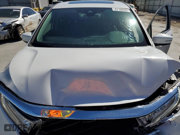 2024 Honda Odyssey EX-L with VIN 5FNRL6H66RB069509, listed as a Copart auction lot 47198505 with 3,341 mi miles and Salvage Title. Bid and sale history available at DreamBid. Image 12.