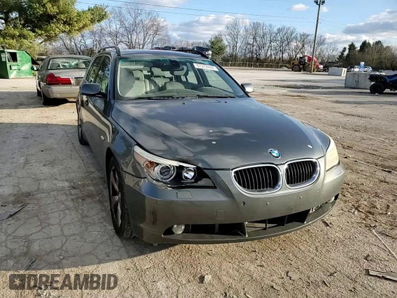 2006 BMW 5 Series 530xi with VIN WBANN73556B799064, listed as a Copart auction lot 87372444 with 230,613 mi miles and Salvage Title. Bid and sale history available at carsss.com. Image 10.