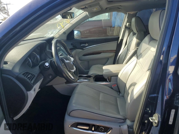 2019 Acura MDX Advance with VIN 5J8YD3H97KL002097, listed as a Copart auction lot 83845534 with Not Provided miles and Non Repairable. Bid and sale history available at DreamBid. Image 7.