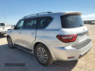 2023 Nissan Armada SL with VIN JN8AY2BA5P9401536, listed as a Copart auction lot 45586885 with 31,481 mi miles and Salvage Title. Bid and sale history available at carsss.com. Image 2.