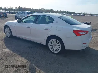 2015 Maserati Ghibli z VIN ZAM57XSA6F1156252, wystawiony jako IAAI lot #41530186 z przebiegiem 84 417 mil mil oraz . Historia ofert i sprzedaży dostępna na DreamBid. Obrazek 3.