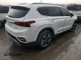2019 Hyundai Santa Fe Ultimate with VIN 5NMS5CAA4KH021309, listed as a Copart auction lot 36098413 with 76,221 mi miles. Bid and sale history available at carsss.com. Image 3.