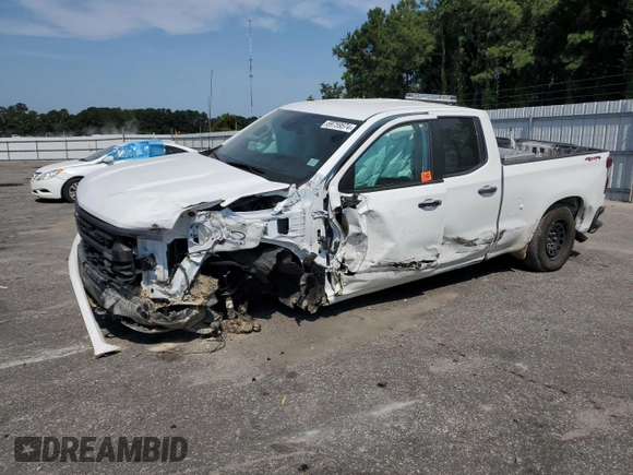 2022 Chevrolet Silverado 1500 Work Truck with VIN 1GCRDAEK9NZ545340, listed as a Copart auction lot 73321144 with Not Provided miles and Salvage Title. Bid and sale history available at DreamBid. Image 1.