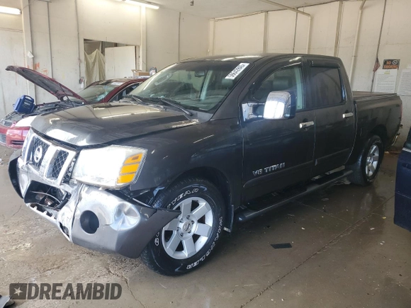 2006 Nissan Titan LE с VIN 1N6BA07A56N546452, выставлен на аукционе Copart как лот 56642845 с пробегом 161 494 миль миль и Списание • Salvage title. История ставок и продаж доступна на DreamBid. Изображение 1.